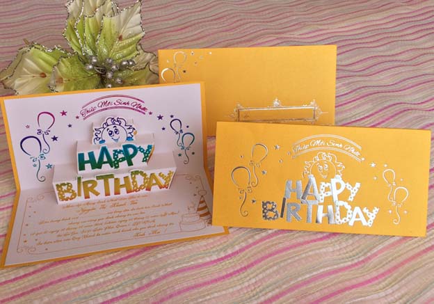 Những tấm thiệp cầu kì hơn Những tấm thiệp cầu kì hơn