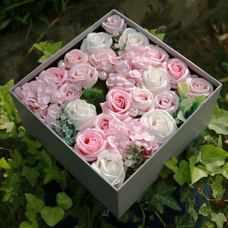 Sáp thơm hoa hồng Sáp thơm hoa hồng