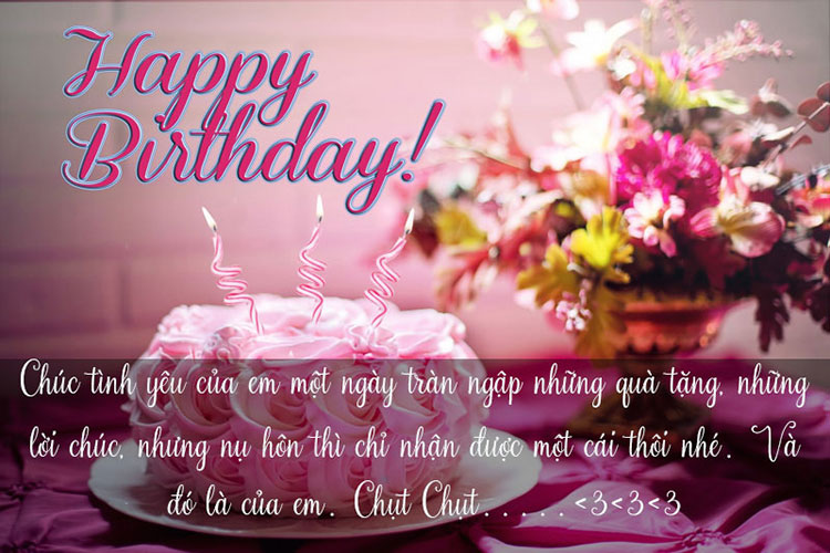 Những from chúc mừng sinh nhật dễ thương và cute nhất 2019