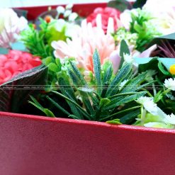 Hộp quà hoa hồng, hộp quà tặng valentine HQ18 – Kích thước 23x17x7