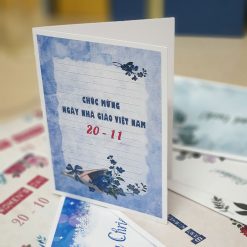 TM32 – Thiệp Mừng 20-11 Chúc Mừng Ngày Nhà Giáo Việt Nam