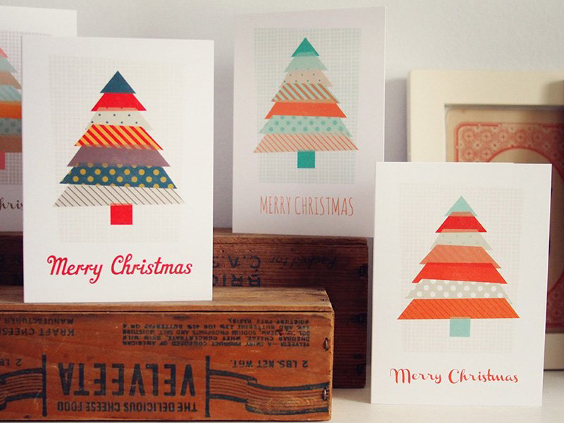 Thiếp giáng sinh handmade