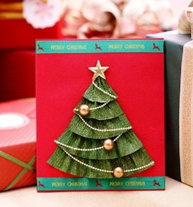 Thiếp giáng sinh handmade