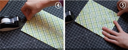 Cách gấp túi giấy - Bước 2 Cách gấp túi giấy - Bước 2