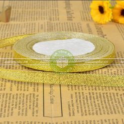 Ruy băng nhũ kim tuyến 1cm, 2cm, 3cm, 4cm, 5cm