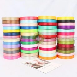 Ruy băng lụa bản 1cm, 2cm, 4cm trơn