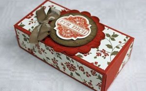 Hướng dẫn cách làm hộp quà đựng bánh trung thu đẹp mắt