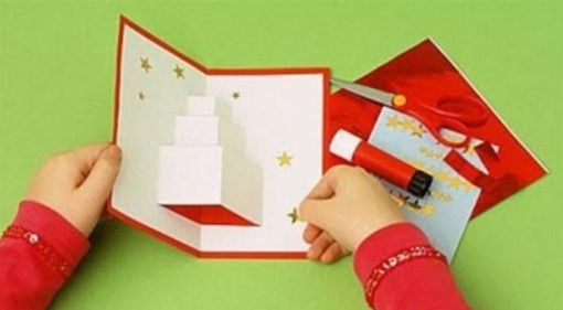 Hướng dẫn làm thiệp - Bước 2