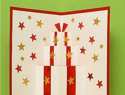 Hướng dẫn làm thiệp - Bước 3