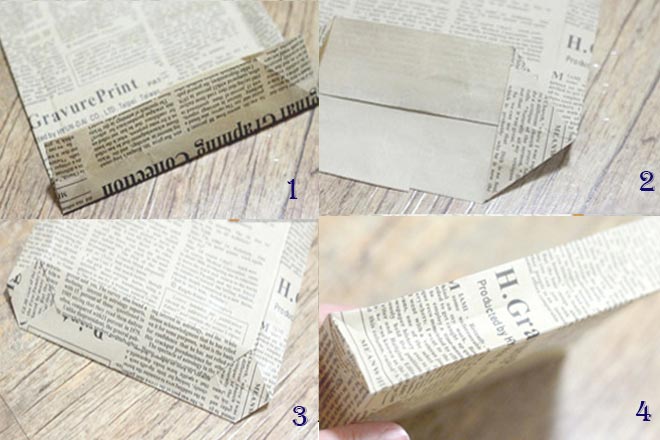 Làm túi giấy gói quà