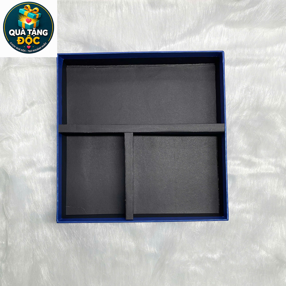 Bộ hộp đựng quà tặng túi xách đa năng với khay tháo rời - KT 23x23x4,5cm - Ảnh 5